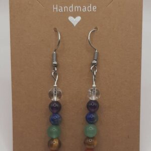 Boucles d'oreilles 7 Chakras